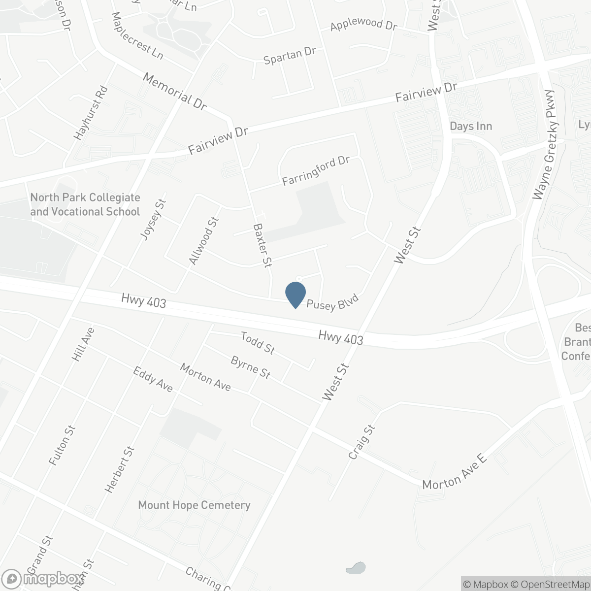 107 PUSEY Boulevard, Brantford, Ontario N3R 2S6